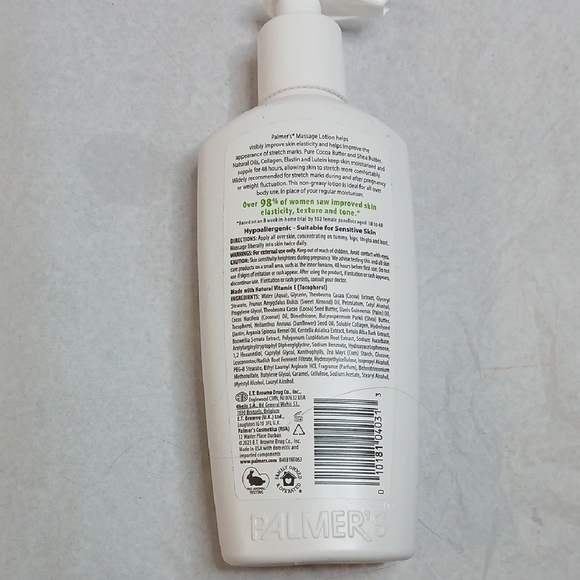 Set Of 2 Palmer's Cocoa Butter Formula Massage Lotion for Stretch Marks NWOT - Picture 3 of 4